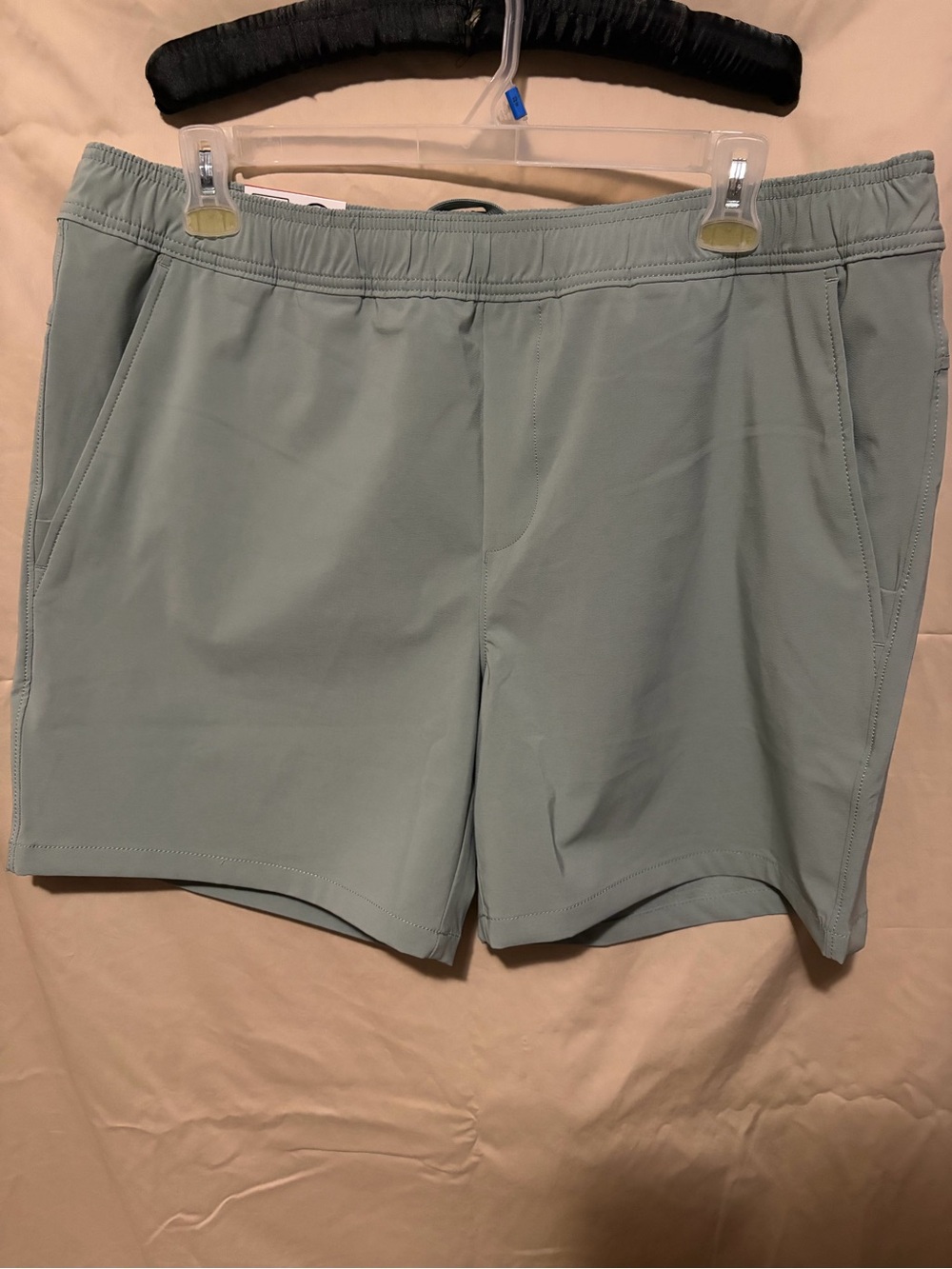 Makers Market Men's Sage Green Performance Shorts